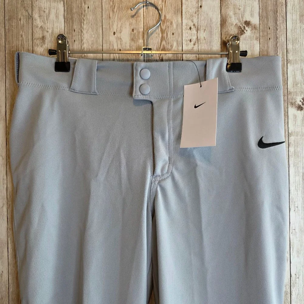 Kids Nike Baseball Pants XL Gray